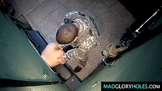 Tempting Darkhair Changing BF in Glory Hole