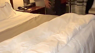 1 of 2 Whore Moan BBC Interracial Creampie After Marine Corps Birthday Ball