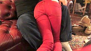 Discipline Spanking On The Sofa