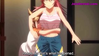Lucky Redhead Teen Gets Creampied - Uncensored English Anime