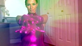 Bratty Bunny - Pink Shiny Fetish - Mesmerize
