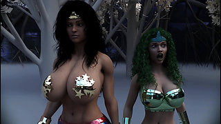 Fggb 90 Wonder Woman and Polaris