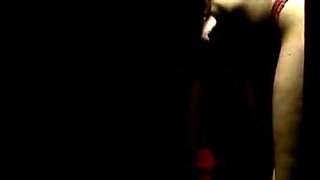 Stripper private dance in peepshow