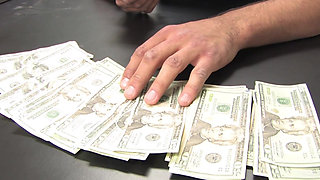 Seductive Brunette MILF Fingered and Fucked Hard in Office