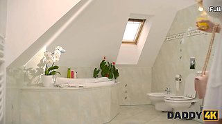 Daddy4k. the hottest cure for claustrophobia is stepdaddy’s Big Cock