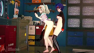 Belle (Zenless Zone Zero) Futa 3 DIMENSIONAL Compilation - The Finest Fresh Animations