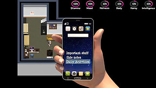 Lily of the valley: she got caught naked in the bathroom