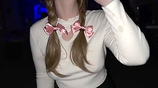 Creampied, internal ejaculation, skirt