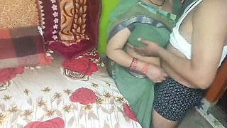 Desi Aunty Hot Blowjob and Doggy Style Sex with Husband - Indian Homemade HD