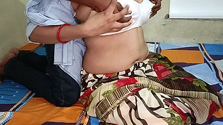 Devar Brought a Gift From Village for Bhabhji Fucked Her While Home Alone, Desi Sex in Hindi Audio