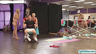 Ts Gracie Fucks Quennie During Their Yoga Session