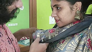 Vaishnavy hot saree navel hole lick and suck by Sharun Raj, Navel lick romance in saree with hot boobs press and lip lock