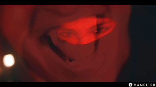 Cosplay Lesbian Vampire Sex - Bdsm Leather Girls in Lezdom Sub Dom Play Pussy Eating Session