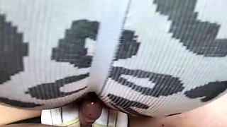 sweet cock trample and happy end over adidas superstar –