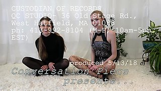 Amateur fetish BDSM action with redhead