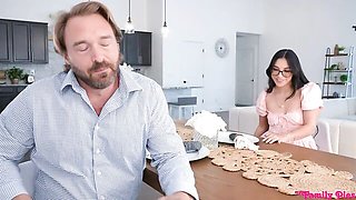 Naughty Madison Wilde - long hair scene - My Family Pies