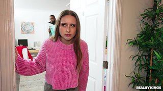 Lewd tart goes black mind-blowing xxx clip