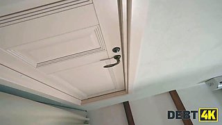 Debt4k. she didn't pay her rent and smoked in the room and finished up hardcore in anal to pay it off