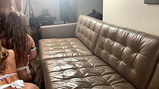 Threesome Blowjob Blonde Hardcore Brunette Amateur
