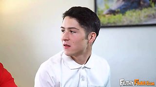 Stepmom Fucks Away His Virginity