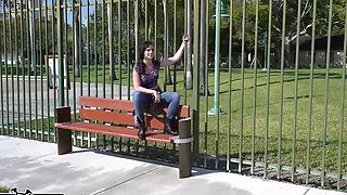 orgasms with a stranger in the bangbus