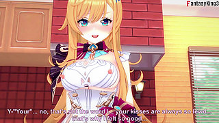 Escoffier POV Blowjob and Sex on the Kitchen - Genshin Impact