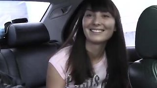 Sex in the car with college girl