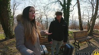 Marica Chanelle gets her bald pussy railed in pov