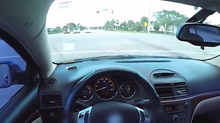 big tits latina teen fucked by stranger in car for cash pov