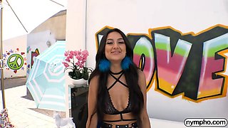 Nympho Eliza Ibarra can\u2019t get enough of his knob