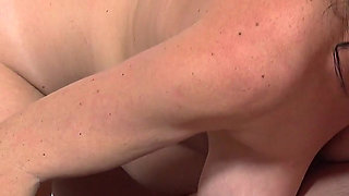 Brunette Grandma Enjoys Being Fucked by a Big Dick