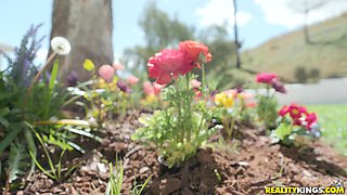 Valentina Nappi's Gardening Passion Ignites Italian Intense Heat