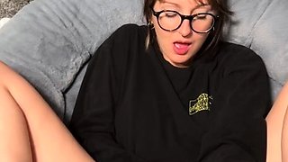 Hottest brunette solo webcam masturbation 2