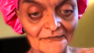 Granny Is up Smiling and Horny Today Wanting to Stroke and Ride My Dick