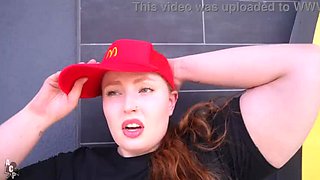 Mia Dior Rides Big Cock After McDonald's Firing