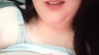 BBW Babysitter Loves Being Touched