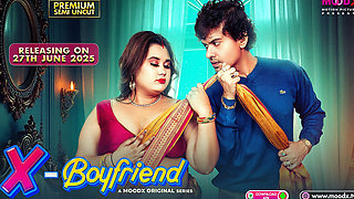 Cheating Indian Wife with Big Boobs Having Sex with His X Boyfriend