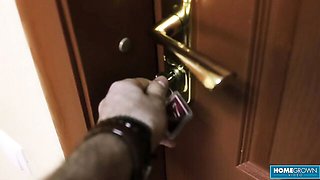 Classy Eva Kay - riding trailer - Homegrown Video