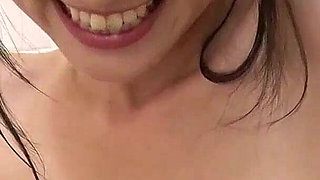 Japanese Babe’s Bathroom Blowjob Turns Into Steamy Tub Fuck
