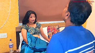 Desi Indian Bhabhi Gives Blowjob and Sucks Debour Ji - Uncensored Homemade HD
