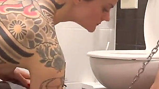 Pissing, Fisting, Pegging and CBT at the Bathroom