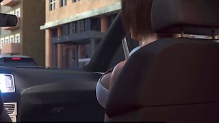 Stepson Fucks Stepmom In Bed, Husband Dozes Off Next To Them