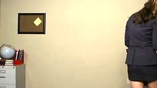 Secretary Gets Spanked