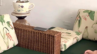 It Was Set up in the Living Room of the House, What a Good Fuck They Got.