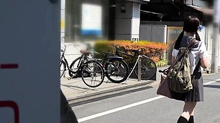 Small titted teen amateur rides dong and she loves it