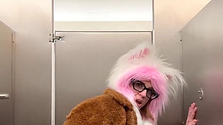 At the Airport Getting Ready for Some More Anal Training