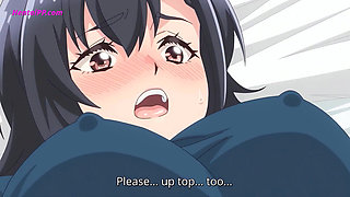 Cute Brunette With Big Boobs Quick Blowjob Before Sleeping - Uncensored