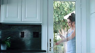 Dripping wet babes enjoy rubbing each others pussy