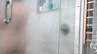 The Shower Scene with Asian Step Daughter Erin Luvin and Her Beautiful Long Nipples by Andrewtatt