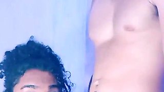 Teenagers from the favela, providing milk and slurping Wanessinha.